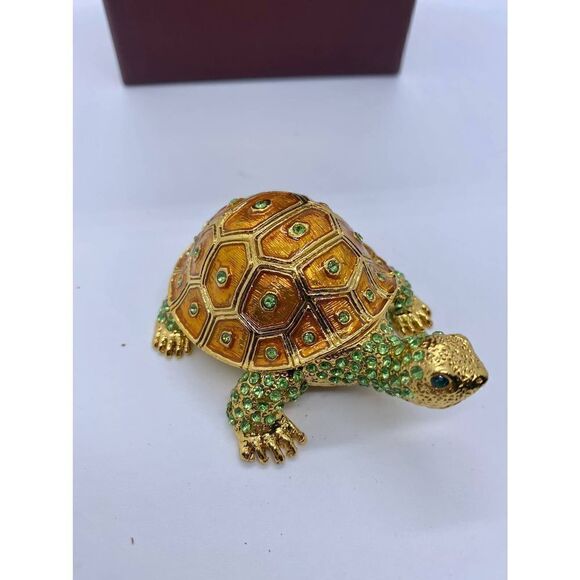 Taylor Avedon Turtle Jewelry/Trinket Box - Picture 3 of 5